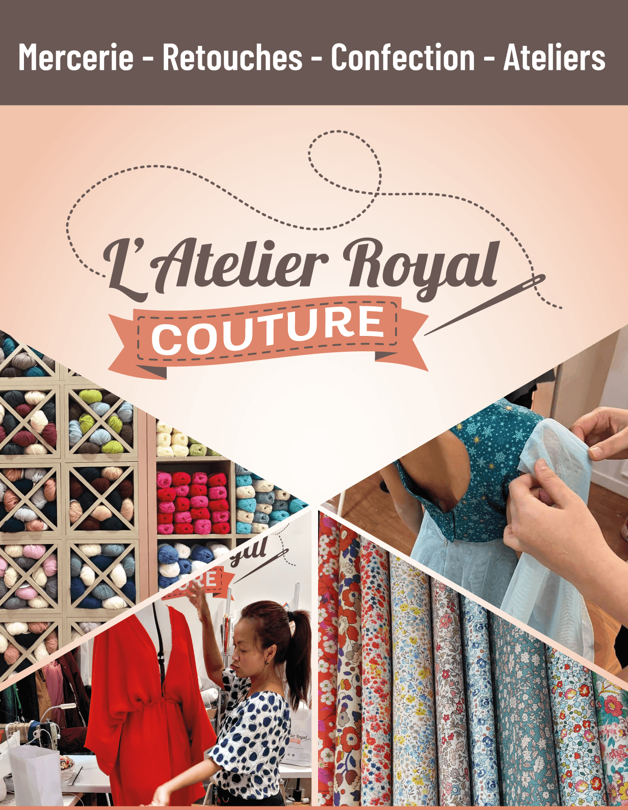 Mercerie + Atelier Retouche Confection