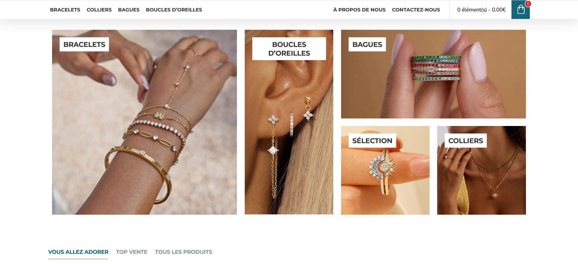 E-commerce bijoux femmes, bénéfice 6.780€/ mensuel