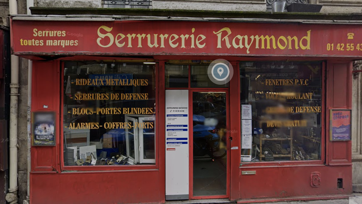 Vente de Serrurerie