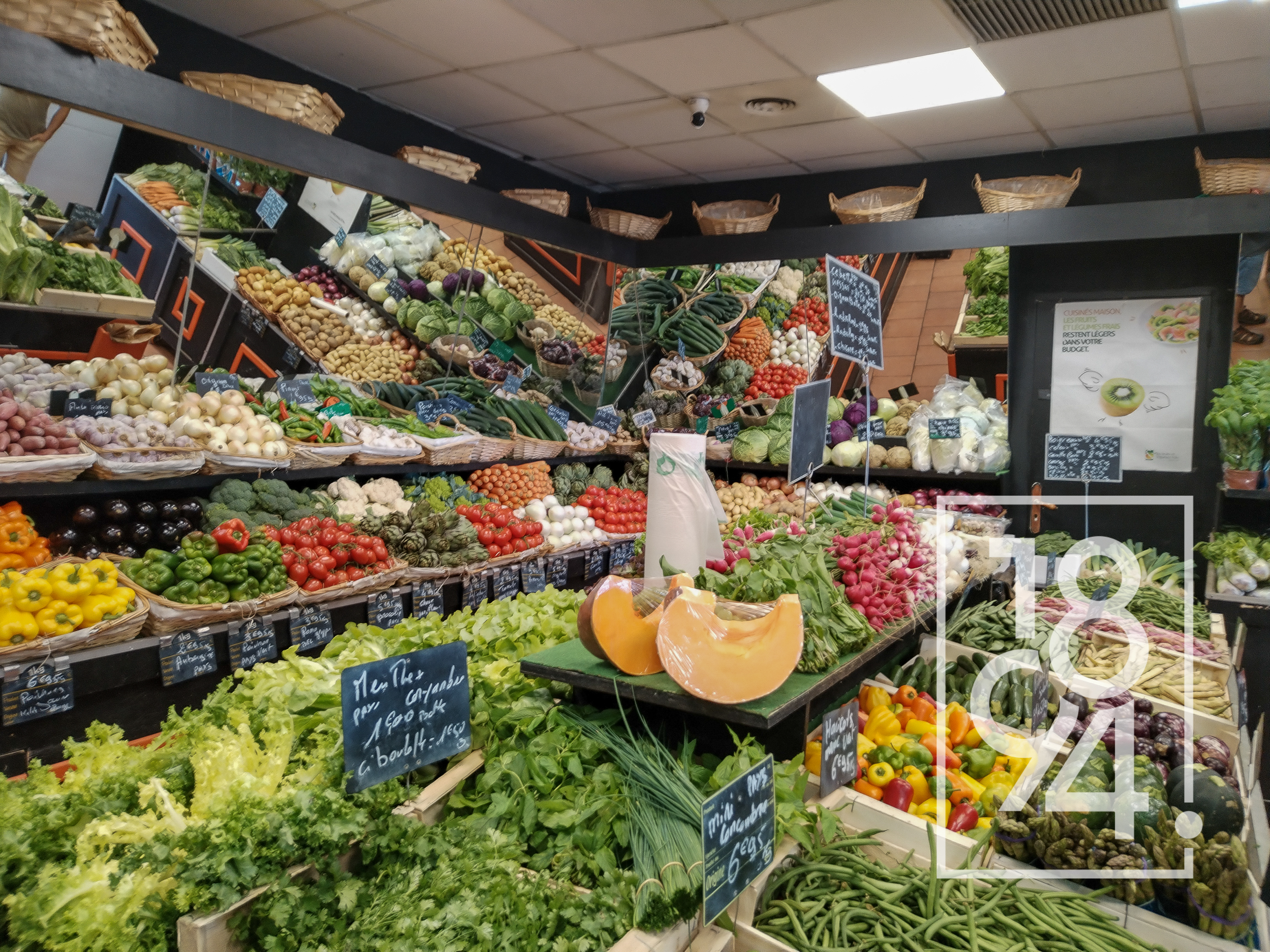 Commerce de fruits et légumes